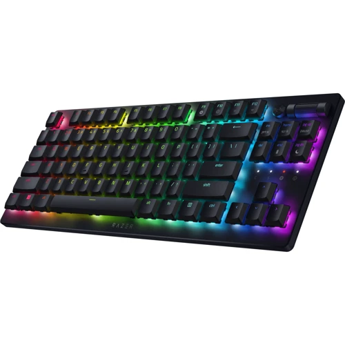 Клавиатура Razer DeathStalker V2 Pro TKL Wireless RU (RZ03-04370800-R3R1): Подключение беспроводное