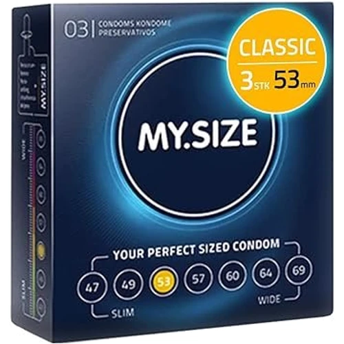 Презервативы My.Size 53, 3 шт: Тип Ультратонкие