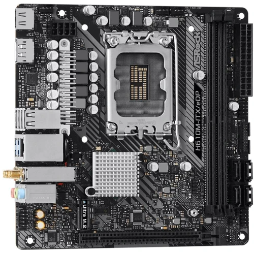 ASRock H610M-ITX/eDP: Оперативная память 2xDDR4 3200 МГц, до 64 ГБ