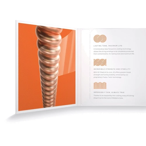 Струна для гитар Набор струн D'addario XSAPB1047 XS Phosphor Bronze Extra Light (10-47): В комплекте Набор из 6 струн