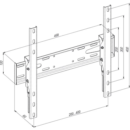 Кронштейн для ТБ KSL WMO-6241N