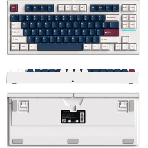 Клавиатура FL Esports FL750 CPM Metal Heart Gateron PRO Yellow wireless Three-Mode: Интерфейс подключения Bluetooth