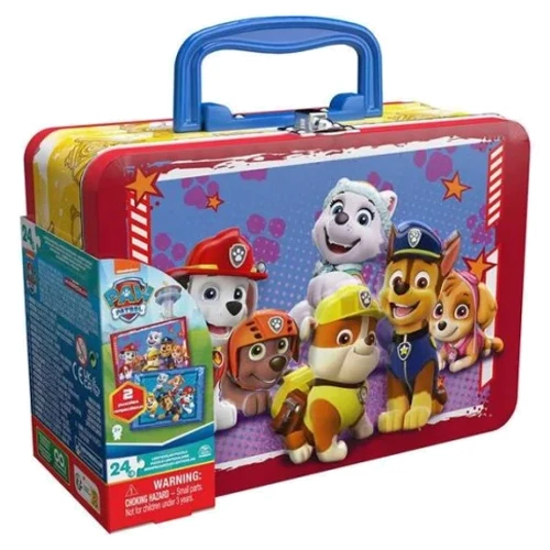 Пазл Spin Master Щенячий патруль мини переливной 2 в 1; в жестяной коробке (SM98324/6066806)