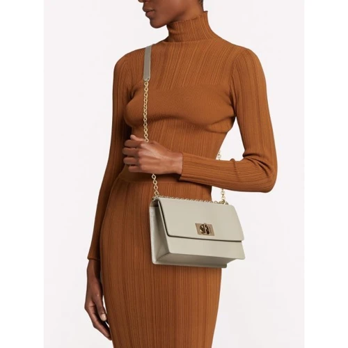 Жіноча сумка крос-боді Furla 1927 Crossbody 24 світло-сіра (BAFIACOARE000M7Y00): Застібка Механическая