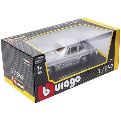 Автомодель  Bburago MERCEDES-BENZ 300 SL (1954) (ассорти красный, серебристый, 1:24) (18-22023)