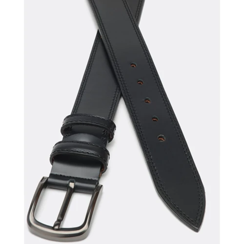 Чоловічий ремінь Borsa Leather чорний (Cv1mb24): Стать Чоловік