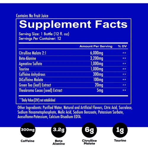 Предтренировочный комплекс Redcon1 Pre-workout Total War 355 ml/1 serving/Grape: Тип Комплекс до тренировки
