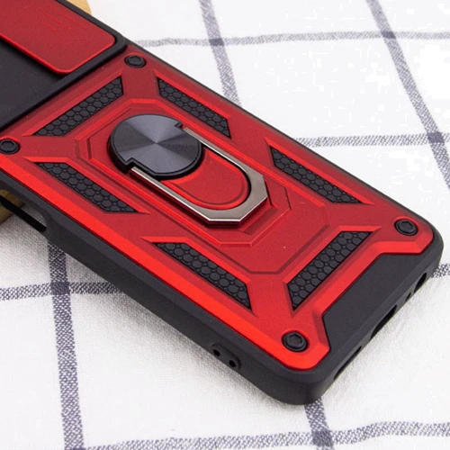 Аксесуар для смартфона Mobile Case Camshield Serge Magnetic Ring Red для Samsung M236 Galaxy M23 5G: Матеріал TPU (термополиуретан) и поликарбонат