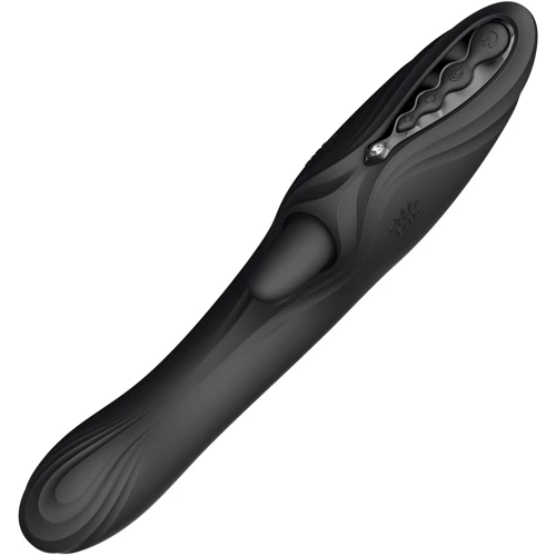 Вибратор-кролик Zalo Ares Obsidian Black
