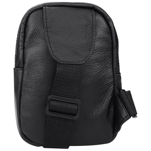 Чоловіча сумка-слінг Borsa Leather чорна (1t1022m-black): Країна виробник Україна