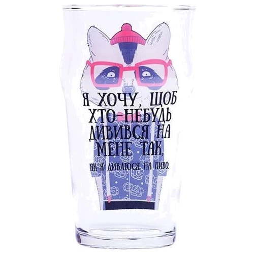 Пивной бокал BeerMe Енот 500 ml фото 3