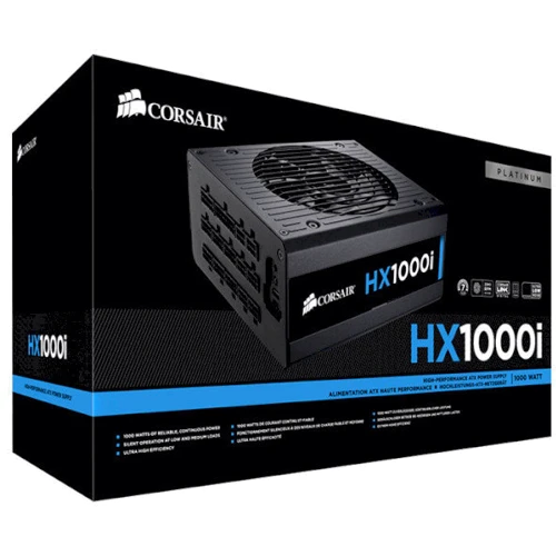 Блок питания Corsair HX1000i (CP-9020074-EU): Вентилятор нижней стенки 140 мм