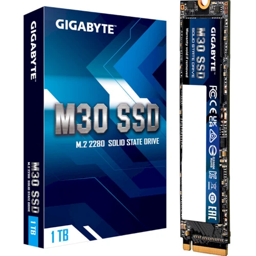 GIGABYTE M30 SSD 1TB (GP-GM301TB-G): Форм-фактор M.2 (2280)