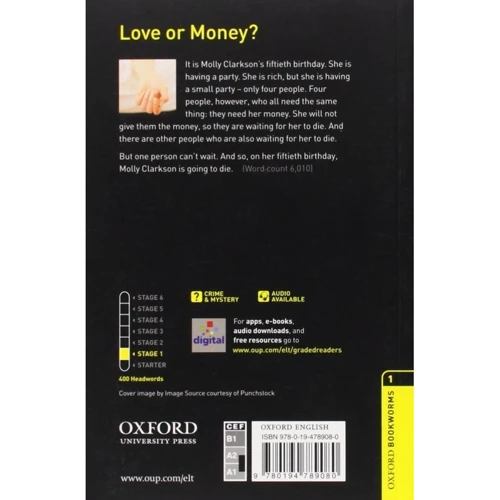 Bookworms 1: Rowena Akinyemi: Love or Money? with Audio CD: Виробник Oxford University Press