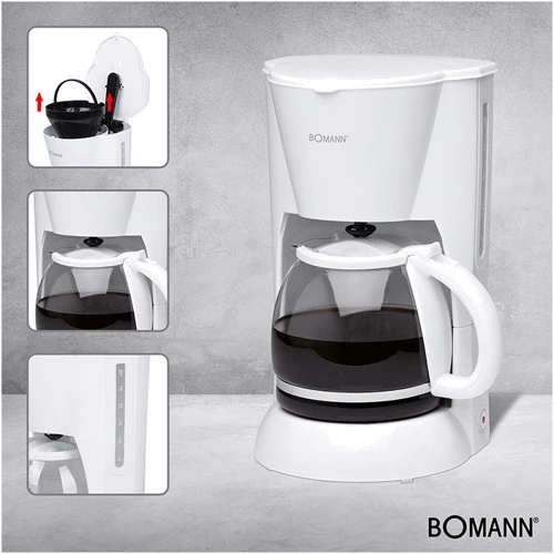 Кофеварка Bomann КА 183 CB white: Тип капельная кофеварка