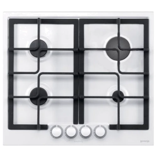 Варочная поверхность газовая Gorenje G 61 SYW: Расположение панели спереди