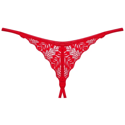 Трусики Obsessive Ingridia crotchless thong XS/S
