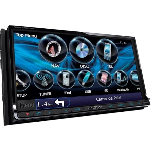 Kenwood DNX-9210BT: Формфактор 2 DIN (універсальна)