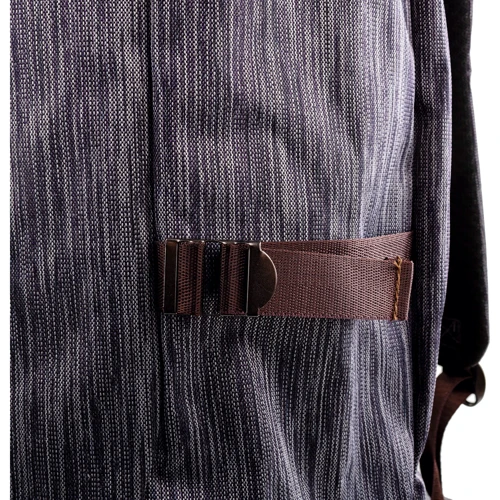 Чоловік рюкзак Valiria Fashion сірий (DETAO2800-2-6): Застібка Блискавка