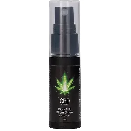 Спрей пролонгирующий Shots - CBD Cannabis Delay Spray, 15 ml