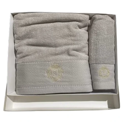 Полотенце SOHO Vip Ivory набор 35х75+70х140 см (6990566): Размер, см 70x140