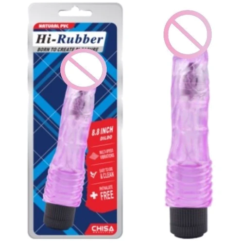 Вибромассажер CHISA 8.9 Inch Dildo Purple