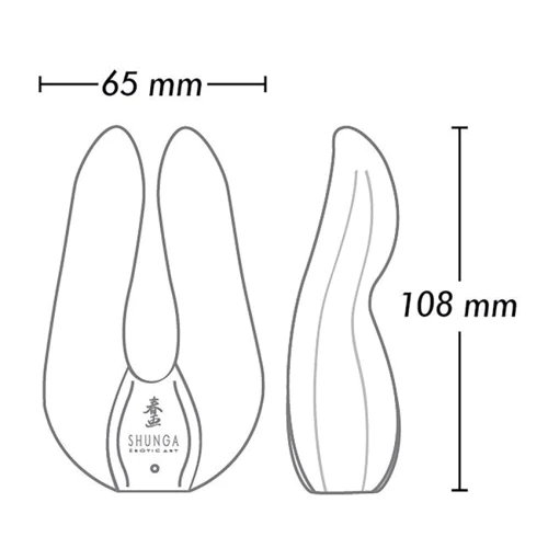 Вибромассажер Shunga - Aiko Intimate Massager Black