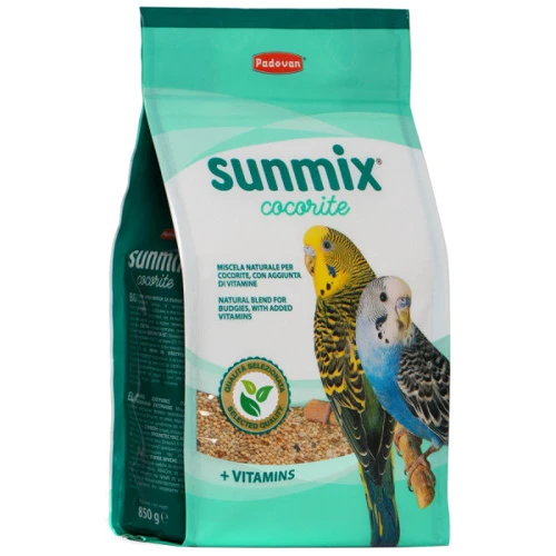 Корм Padovan SunMix Cocorite комплексный основной для волнистых попугаев 850г (PP00587)