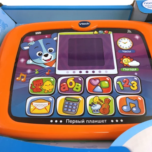 Развивающая электронная игра VTech - ПЕРВЫЙ ПЛАНШЕТ (озвуч. рус. яз.) (80-151426) фото 4