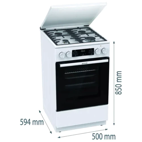 Плита комбинированная Gorenje GK5C63WF: Тип устройства Кухонная плита комбинированная