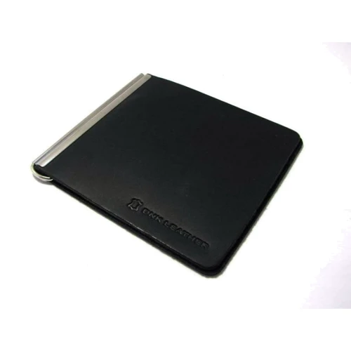 Чоловік затиск для грошей DNK Leather чорний (DNK Зажим пружина-H col.J): Країна виробник Україна