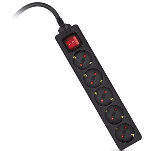 Сетевой фильтр REAL-EL RS-Protect M 5m, black (EL122300030) фото 8