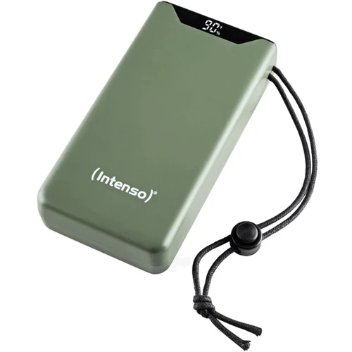 Внешний аккумулятор Intenso Power Bank 20000mAh QC3.0 Green: Емкость батареи, мАч 20000