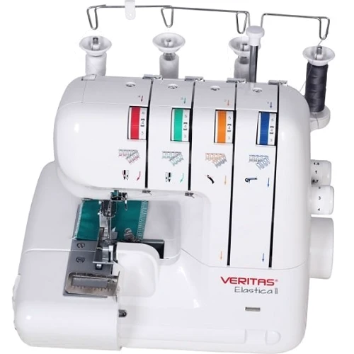 Оверлок Veritas Elastica II: Кількість типів строчки 10