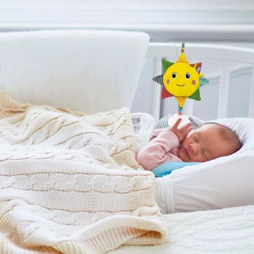 Музыкальная игрушка на кроватку Clementoni Soft sun (17795)