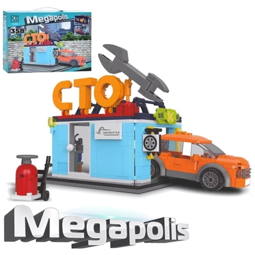 Конструктор LimoToy машинка, 358 дет. (KB 4002): undefined undefined