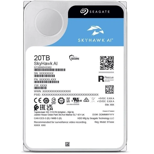 Внутренний жесткий диск Seagate 20TB (ST20000VE003) UA: Тип подключения SATA 3
