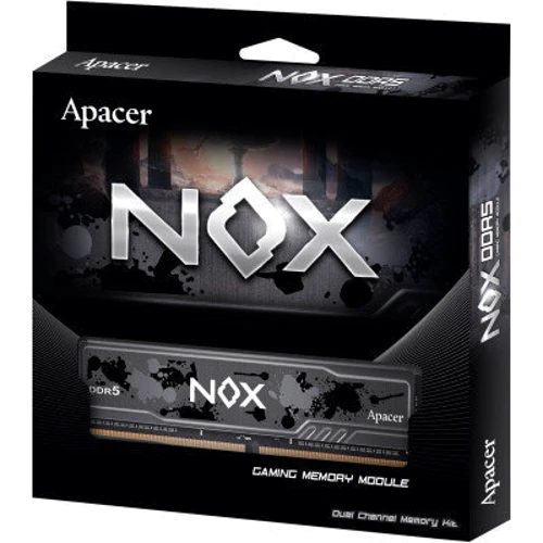Apacer 8 GB DDR5 5600MHz Nox (AH5U08G56C52RMBAA-1): Тип DDR5