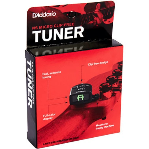 Хроматический тюнер D`ADDARIO PW-CT-21 NS Micro Clip Free Tuner фото 4