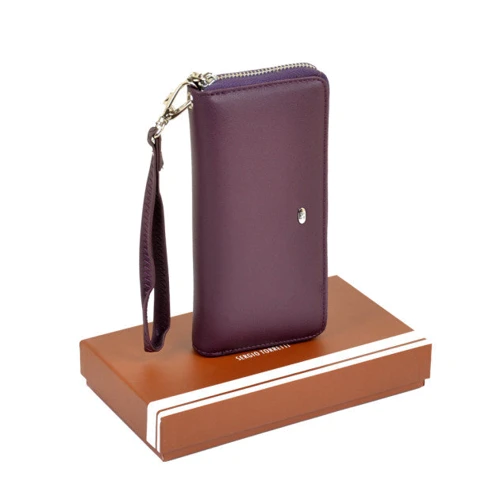 Женский кошелек Sergio Torretti фиолетовый (29741 dark-purple)