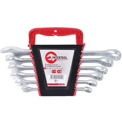 Набор ключей гаечных Intertool HT-1201