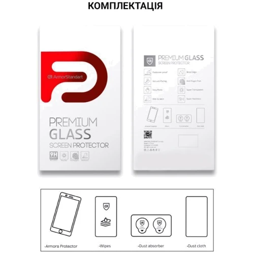 Аксессуар для смартфона ArmorStandart Tempered Glass Pro Black for Motorola G32 / G62 5G (ARM60623) фото 6