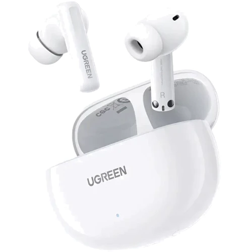 Наушники Ugreen WS200 HiTune T6 Earbuds White (15158): Тип конструкции вакуумные