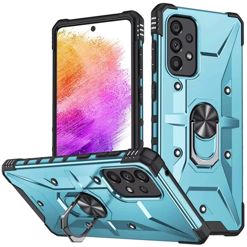 Чехол для телефонов Mobile Case Pathfinder Ring Light Blue for Samsung A135 Galaxy A13 4G / A23 4G / M13 4G / M23 5G / A04s