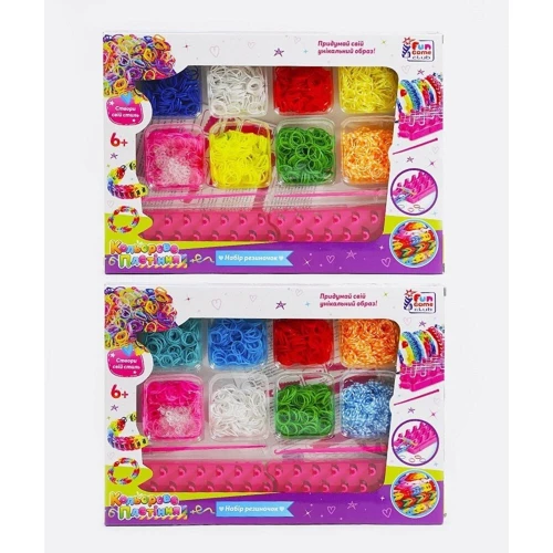 Цветное плетение 4FUN Game Club 8 цветов резинок (22774): Производитель 4FUN Game Club