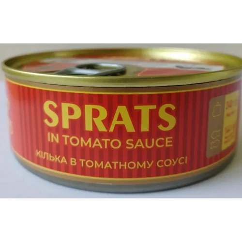 Килька Delikanto в томатном соусе 240 г (4751025310709): Вес нетто 240 г