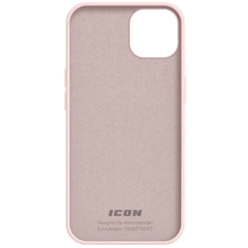 Чехол для iPhone ArmorStandart ICON2 Case Chalk Pink (ARM63616) for iPhone 14 Pro Max: Цвет розовый