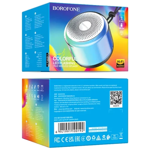 Акустика Borofone BR28 Black: Выходная мощность 5 Вт