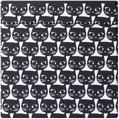 Коробка ІКЕА DRÖNA 33х38х33 см білий/чорний візерунок (90435102)