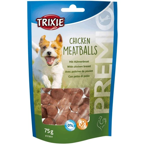 Ласощі для собак Trixie Premio Chicken Meat Balls курячі м'ясні кульки 75 г (4011905318646)